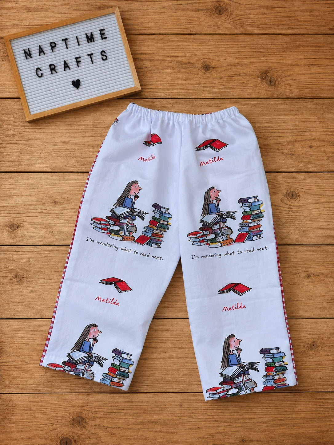 Handmade Matilda trousers