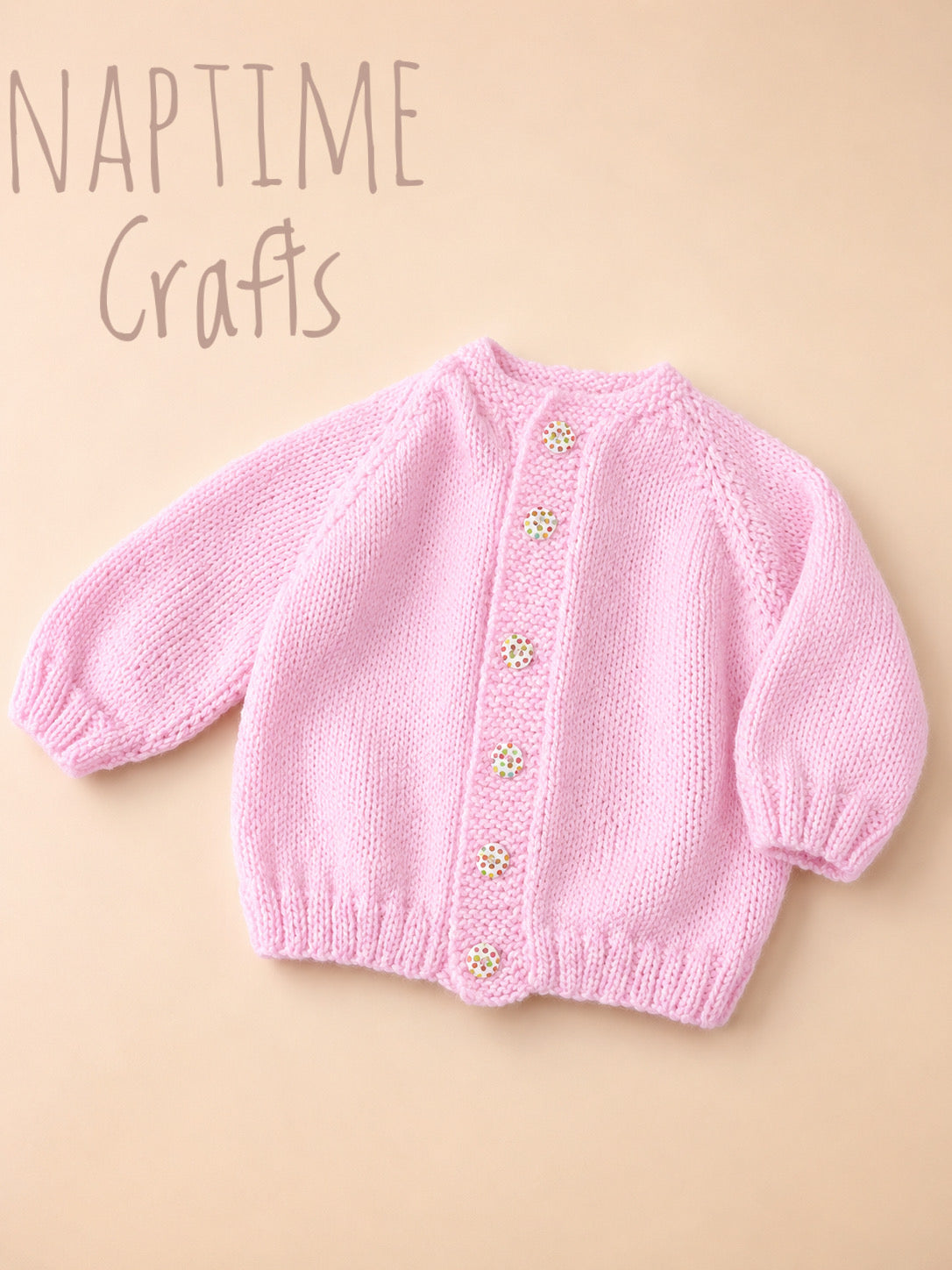 Handmade fairy garden cardigan size 9-12M