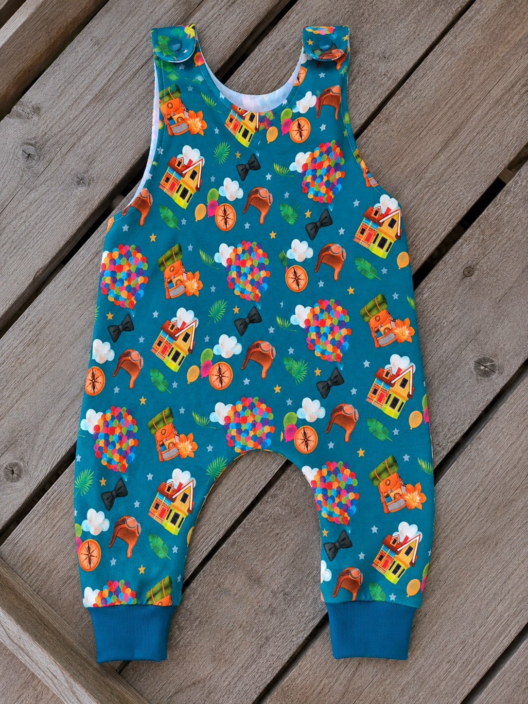 Inspired by “Up” romper
