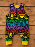 Handmade colourful romper